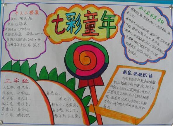 六一手抄报文字内容汇总以手绘心勾勒童梦省实附小一二年级现场手抄报