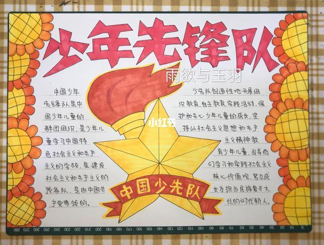 2024手抄报少先队员手抄报图片 - 少先队手抄报 - 老师一