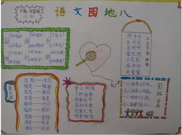 小学语文五年级上册第三单元手抄报五年级上册手抄报