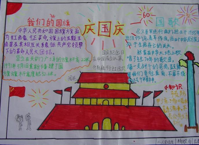 关于国庆节手抄报作文450字 手抄报作文 作文汇