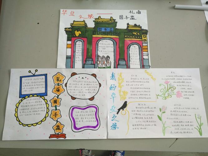 泰安文庙简介手抄报手抄报版面设计图