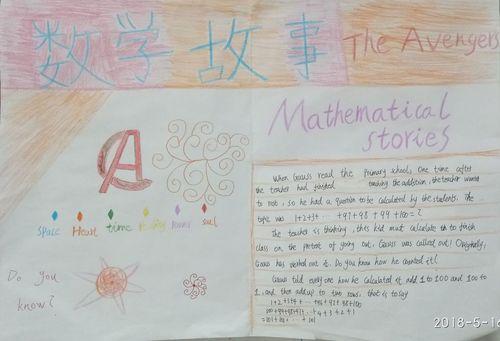 英语小报数学家 手抄报英语小故事手抄报科学家或数学家的故事手抄报