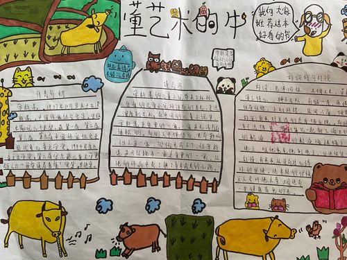 六年级 阅读手抄报比赛 写美篇这本书主要讲了主人公 小牛 的爸爸