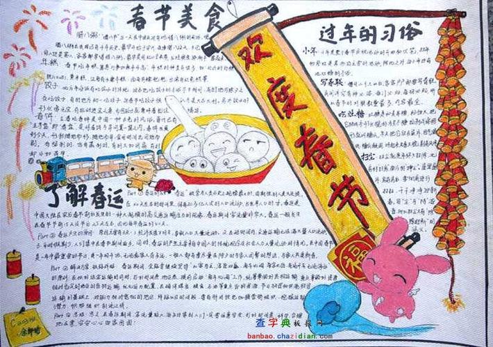 春运的含义手抄报 春运的含义手抄报