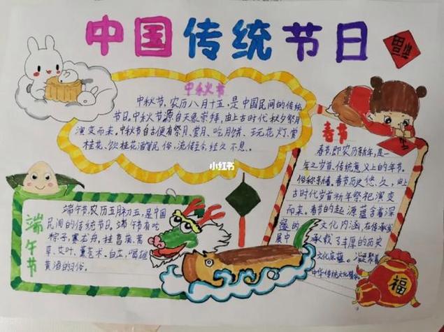 关于弘扬中国传统的手抄报 中国传统节日手抄报