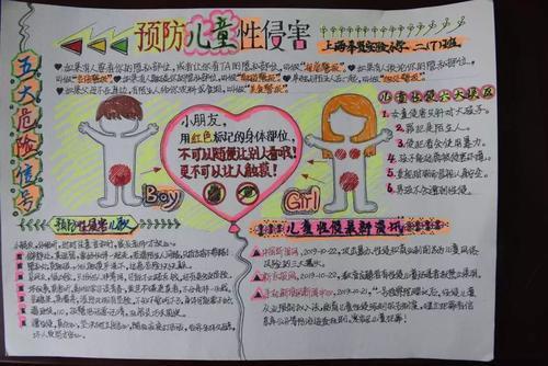 一张手抄报 学生们积极地制作预防害手抄报在画画写写中进一步 一张手抄报 学生们积极地制作预防害手抄报在画画写写中进一步