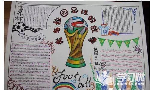 英文关于足球的手抄报保护地球的手抄报