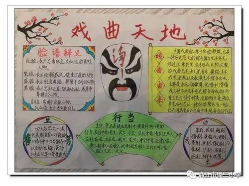一戏曲进校园为主题办手抄报 法制进校园手抄报 一戏曲进校园为主题办手抄报 法制进校园手抄报
