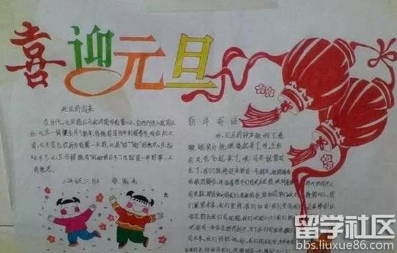 2024元旦的手抄报图片2024鸡年中国风春节元旦手抄报新年电子小报-218 2024元旦的手抄报图片2024鸡年中国风春节元旦手抄报新年电子小报-218