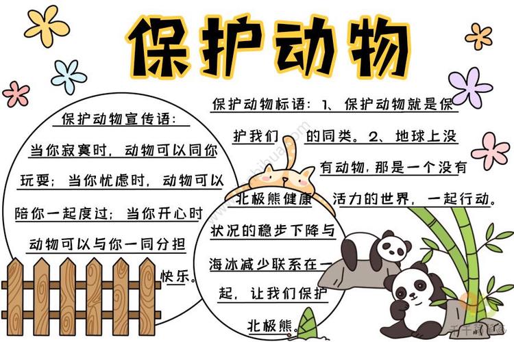 中国珍稀哺乳动物手抄报动物手抄报