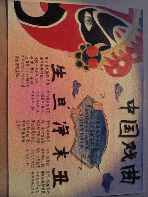 戏曲手抄报