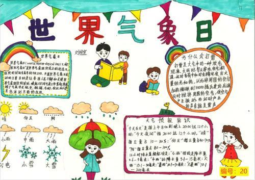 小学生气象科普手抄报小学生科普手抄报
