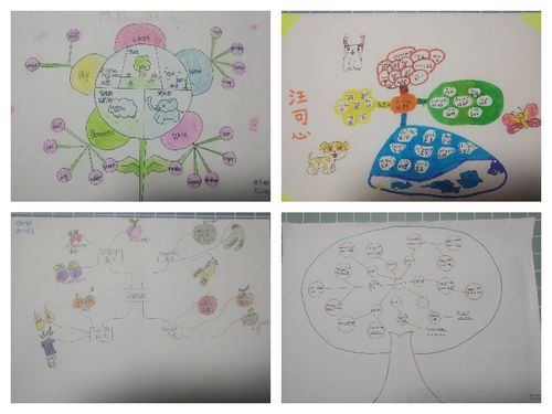 记浮梁一小英语思维导图手抄报比赛活动