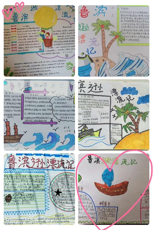 邰城实验学校综合实践教育名著导读手抄报 小学六年级
