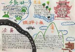 恐龙地质公园手抄报手抄报图片大全集关于地质公园的手抄报 颐和园的