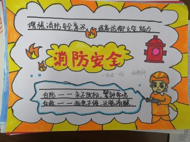 小学部消防安全手抄报大赛以上是小编整理的有关关注消防生命至上手