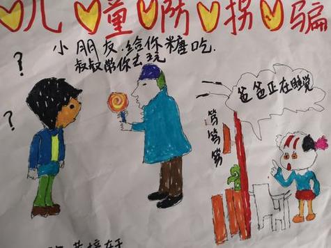 防拐防骗安全手抄报安全手抄报