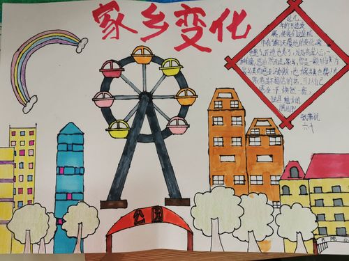 荆河街道中心小学开展 滕州建设新成就 学校建设新变化 主题手抄报展