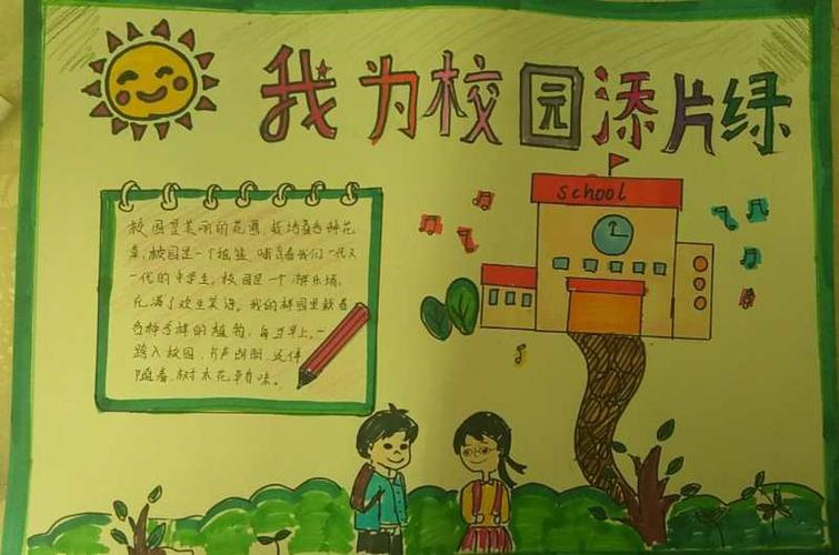聊城六中 弘扬生态文明 共建绿色校园手抄报评选