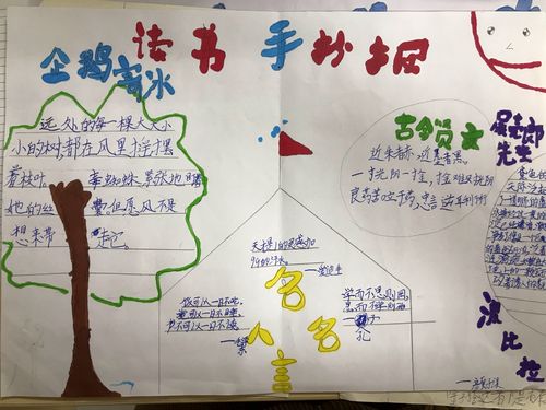 巧手绘书香 三一班寒假手抄报优秀作业展示