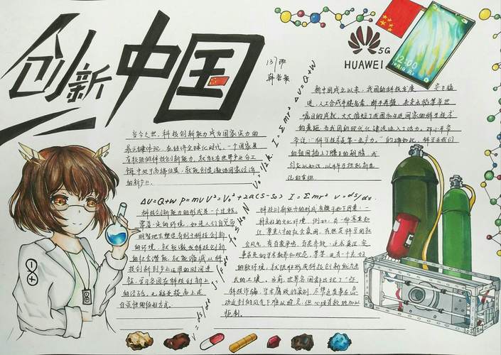 创新中国主题手抄报爱国主题手抄报