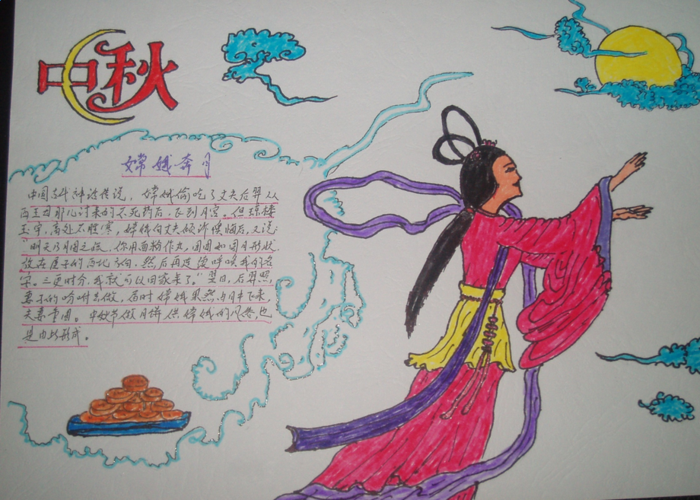 中秋节手抄报图片大全
