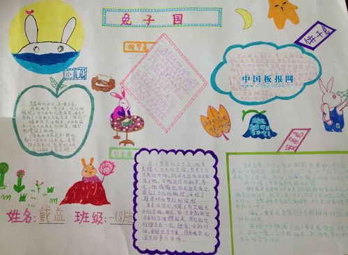 兔子国手抄报图片大全