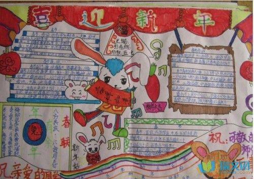 新年新气象手抄报素材