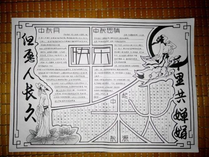 整本书阅读《红楼梦》手抄报展原创古风淡雅红楼梦手抄报清新古风学生