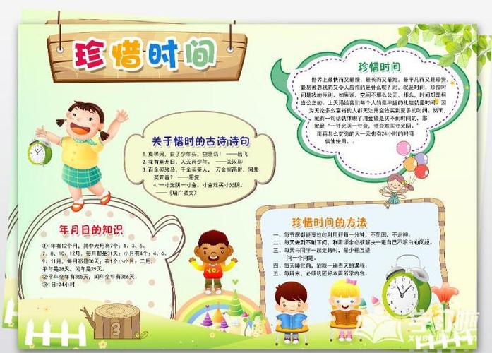 珍惜时间手抄报简单又漂亮关于珍惜时间手抄报简单又漂亮
