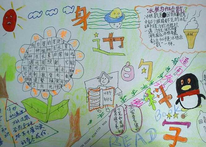 身边的科学手抄报资料图片 身边的科学手抄报资料图片