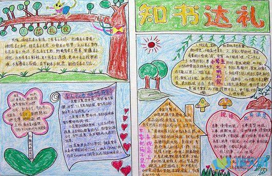 小学生教育指南手抄报小学生手抄报