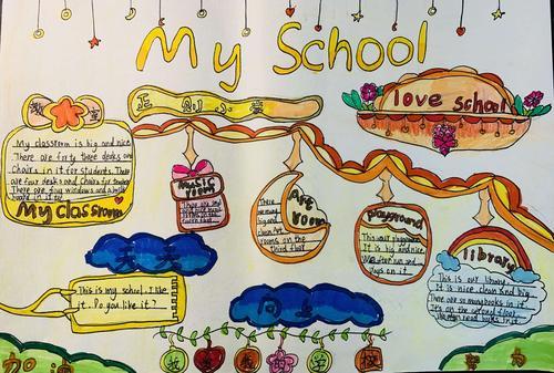 独一无二美丽简单的手抄报简单的手抄报