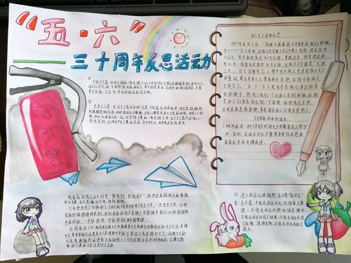 新林二中 五六 大火30周年反思活动手抄报大赛优秀作品