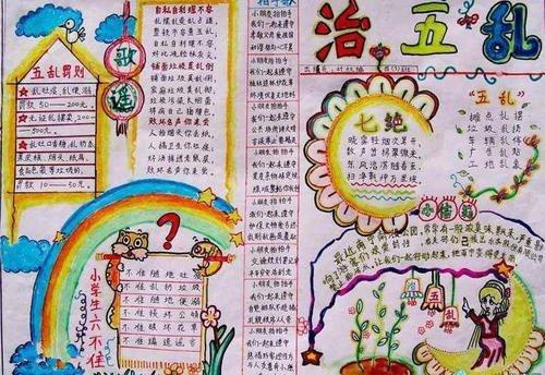 三年级自主管理手抄报三年级手抄报