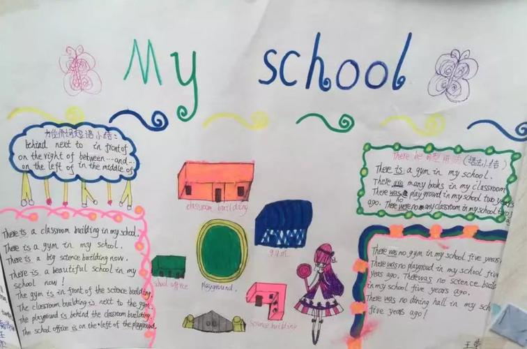 ilovemyschool手抄报英语版