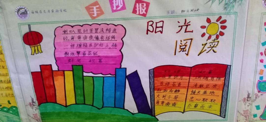 小学生心得体会手抄报小学生手抄报