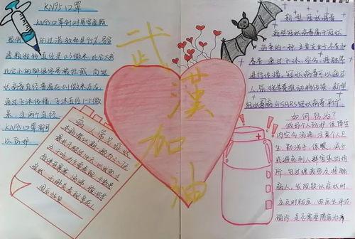 我为抗击疫情做贡献手抄报 手抄报简单又好看