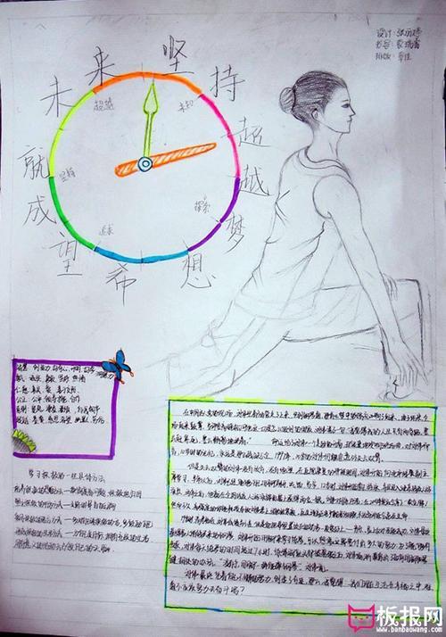 希望成就未来青春当是激情燃烧梦想努力关于科技知识手抄报-科技创造