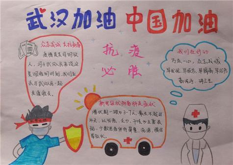 2024年疫情手抄报图片