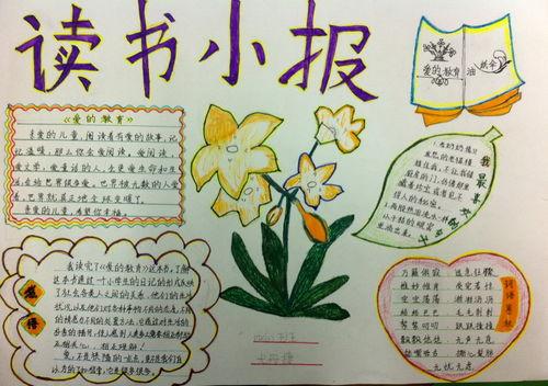 我爱读书的手抄报的内容怎么写