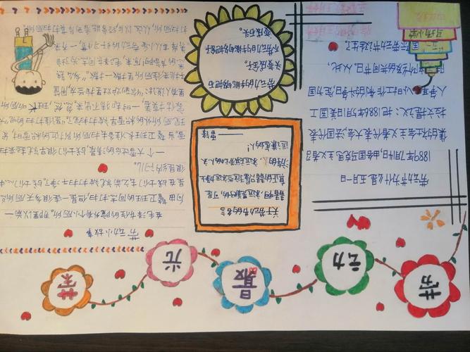 莫蒙古族中心学校 劳动最光荣 手抄报比赛 写美篇 在这个新时代