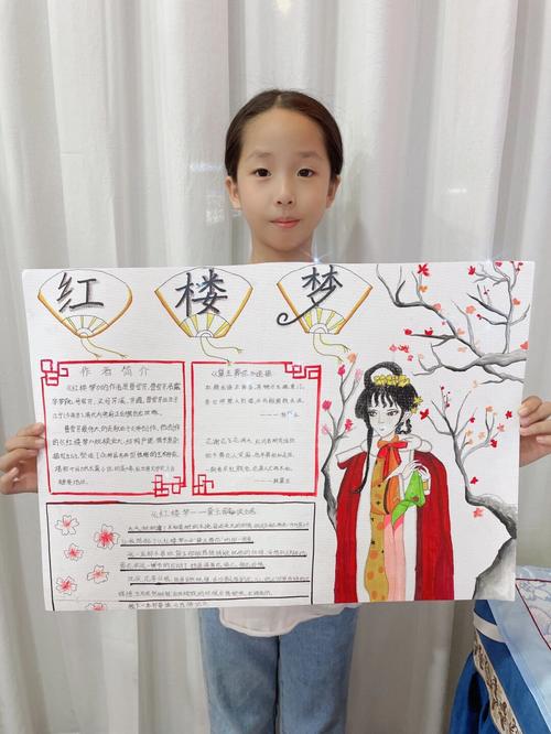 红楼梦手抄报手绘图片(30张)-360手抄报网
