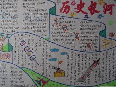 简单的中国历史手抄报 我的中国梦手抄报