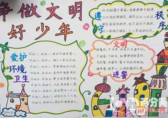 双创齐参与手抄报