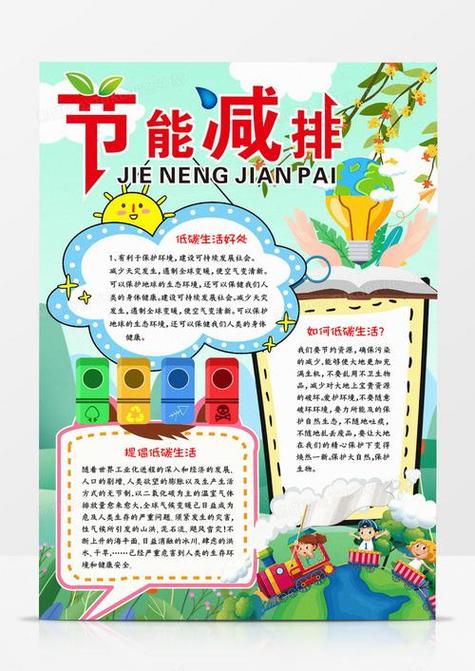 节能减排手抄报 节能减排手抄报