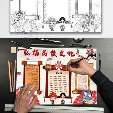 徽州文化海报手抄报文化手抄报