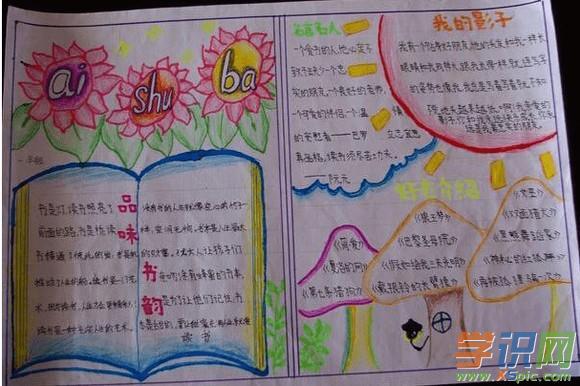 读书手抄报 在我们的生活中 如果总是太过于被动地去读书 往往是