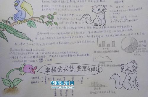 数据的收集整理与描述手抄报