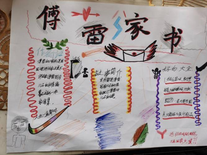 一封家书展家风手抄报傅雷家书手抄报